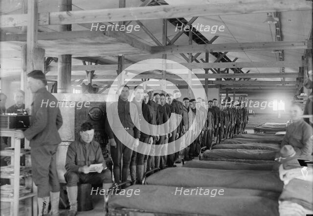 Camp Meade, Maryland - Winter Views, 1917. Creator: Harris & Ewing.