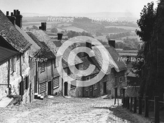 Gold Hill, Shaftesbury, Dorset, c1955. Creator: Arthur Charles Kirby Ware.