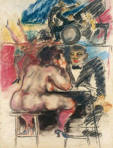 The pleasure of St. Pauli, 1930. Creator: Lohse-Wächtler, Elfriede (1899-1940).