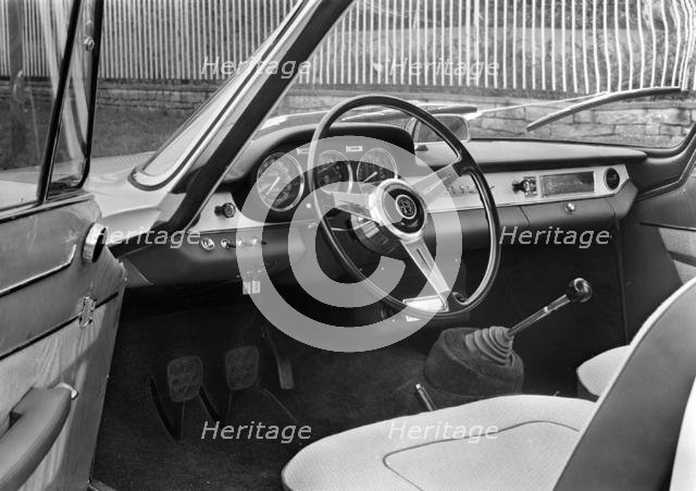 1961 Alfa Romeo 2000 Sprint dashboard. Creator: Unknown.