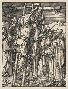 The Descent from the Cross, from The Small Passion, ca. 1509. Creator: Albrecht Durer.