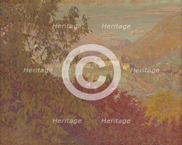 Modry Kamen Castle, c. 1925. Creator: Zabota, Ivan (1877-1939).