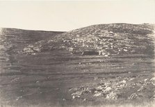 Jérusalem, Tombeau Juif, à trois milles Nord-Nord-Ouest de Jérusalem, 1854. Creator: Auguste Salzmann.