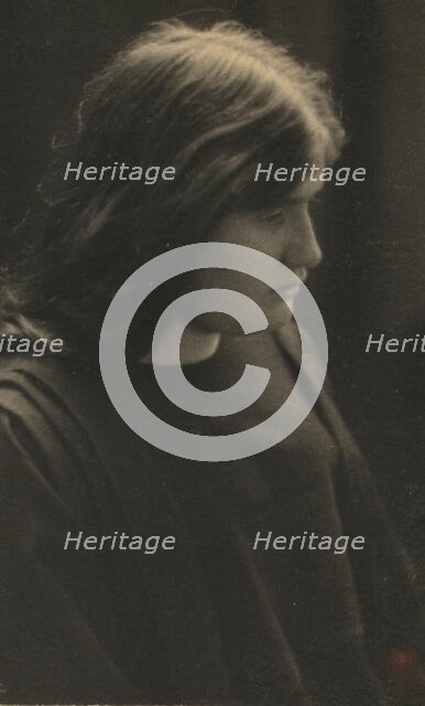 Il Penseroso , c1900. Creator: Mathilde Weil.