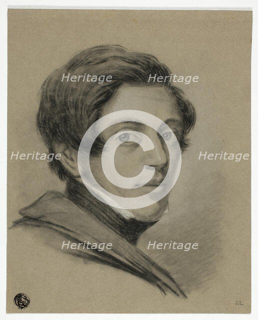 Self-Portrait, 1835. Creator: Johannes Cornelis Haccou.