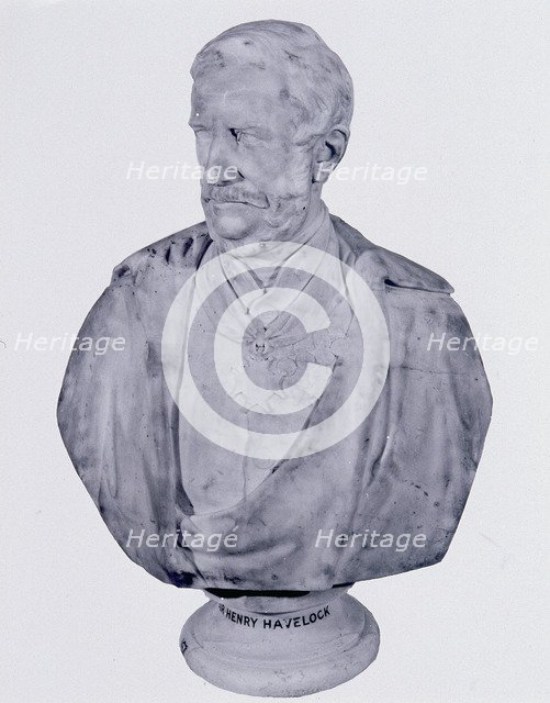 Major General Sir Henry Havelock. 1858. Artist: William Behnes