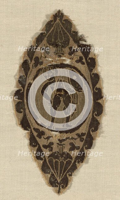 Motif, Egypt, Roman period (30 B.C.- 641 A.D.), 4th/5th century. Creator: Unknown.