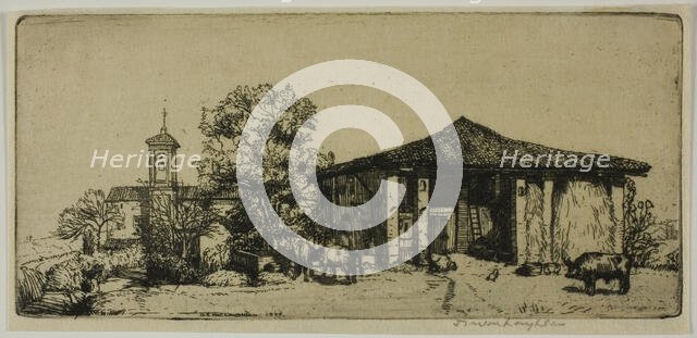 A Tuscan Farm, 1904. Creator: Donald Shaw MacLaughlan.