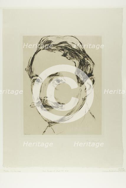 Dr. Max Linde, 1902. Creator: Edvard Munch.