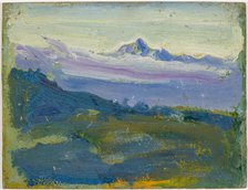 Mount Kenya, 1909. Creator: Akseli Gallen-Kallela.