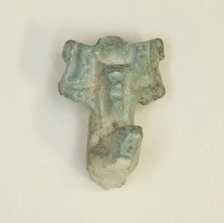 Amulet of the God Shu, Egypt, Third Intermediate Period, Dynasty 21-25 (1070-656 BCE). Creator: Unknown.