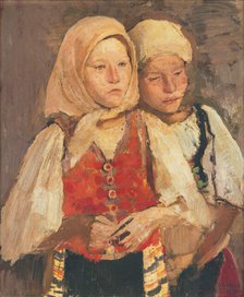 Gossips, 1934. Creator: Vladimir Kovar.