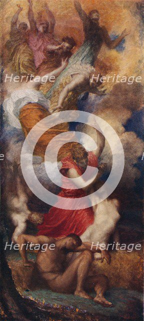 'The Creation of Eve', 1882. Artist: George Frederick Watts.