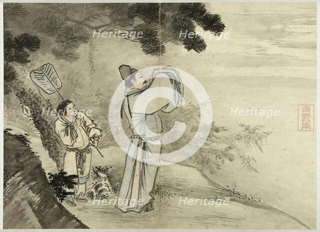 Poets and Immortals after Du Jin ?? (active 1465–1505). Creator: Unknown.