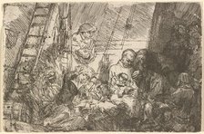 The Circumcision in the Stable, 1654. Creator: Rembrandt Harmensz van Rijn.