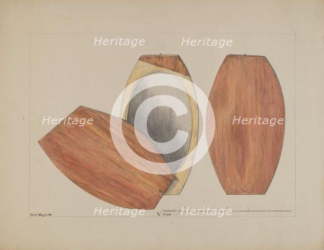 Hand Glass, c. 1936. Creator: Edith Magnette.