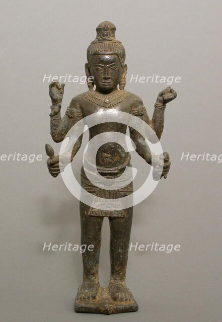 Bodhisattva Avalokiteshvara, Angkor period, late 12th/early 13th century. Creator: Unknown.