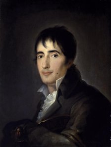 Portrait of the poet Manuel José Quintana (1772-1857), 1806. Creator: Ribelles y Helip, José (1778-1835).