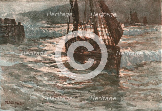 ''A Perilous Calling", after Nelson Dawson', 1891. Creator: Unknown.