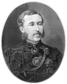 The Duke of Connaught, British soldier, 1875. Artist: Unknown