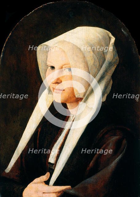 Portrait of Agatha van Schoonhoven, 1512. Creator: Scorel, Jan, van (1495-1562).