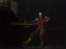 Nobleman Drinking Mead, 1881. Creator: Waclaw Koniuszko.