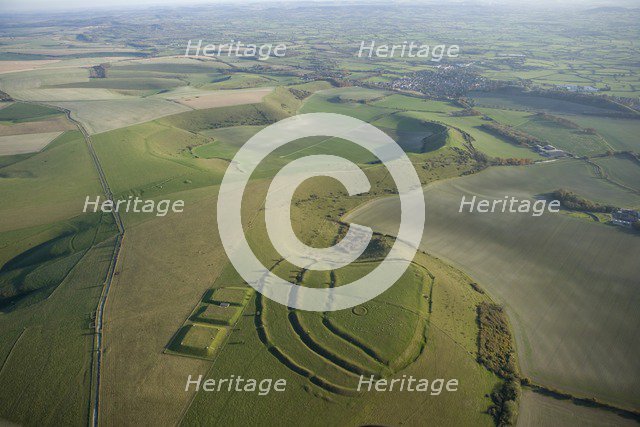 White Sheet Castle, White Sheet Hill, near Mere, Wiltshire, 2007. Artist: Historic England Staff Photographer.