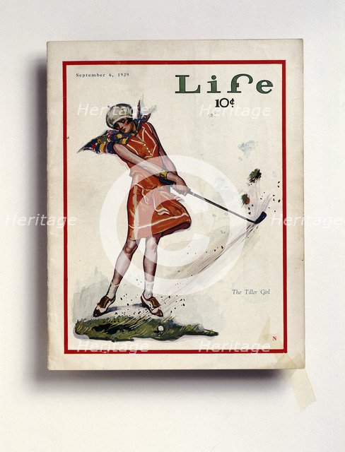 Life magazine cover, September 1929. Artist: Unknown