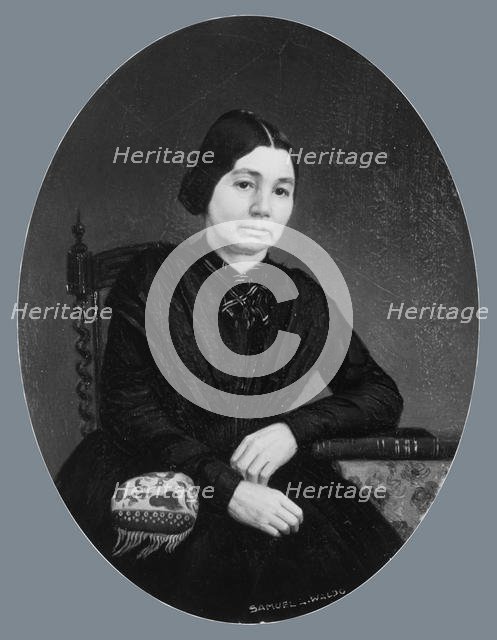 Portrait of a Lady, ca. 1850. Creator: Samuel Lovett Waldo.