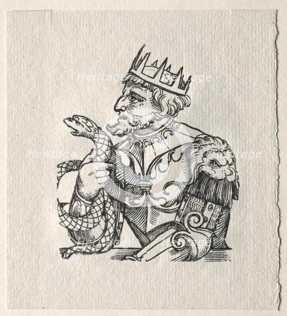 Tyrants of the Old Testament: Antiochus. Creator: Georg Pencz (German, c. 1500-1550).