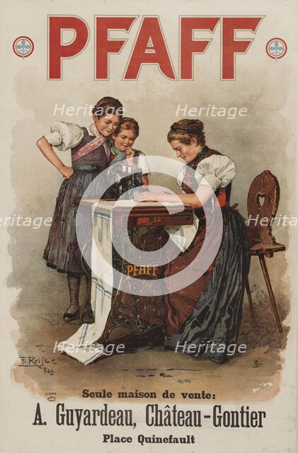 Pfaff, c. 1900. Creator: Reijs, F. (active ca 1900).