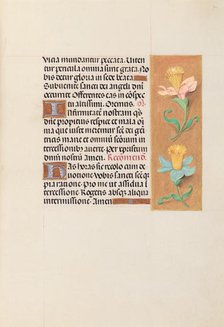 Hours of Queen Isabella the Catholic, Queen of Spain: Fol. 42r, c. 1500. Creator: Master of the First Prayerbook of Maximillian (Flemish, c. 1444-1519); Associates, and.