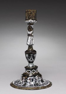 Candlesticks, c. 1565. Creator: Jean II de Court (French, bef 1583), attributed to.