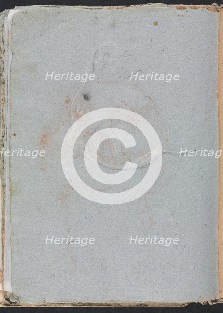 Verona Sketchbook: Head (page 30), 1760. Creator: Francesco Lorenzi (Italian, 1723-1787).