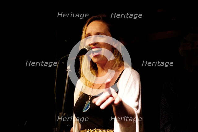 Rachel Sutton, Rachel Sutton Quartet, Verdict Jazz Club, Brighton, East Sussex, 24 Sept 2022. Creator: Brian O'Connor.