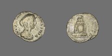 Denarius (Coin) Portraying Empress Faustina the Younger, 176-180. Creator: Unknown.