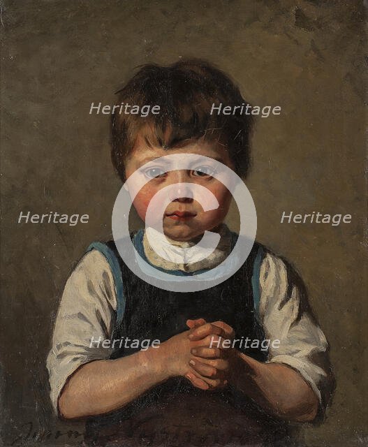 Portrait of a Boy, c1900s. Creator: Jenny Nystrom.