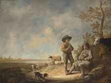 Piping Shepherds, ca. 1643-44. Creator: Aelbert Cuyp.