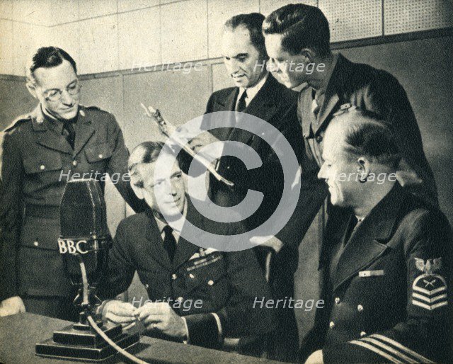 'H.R.H. the late Duke of Kent taking part in  American Independence Day', 1942. Creator: Unknown.