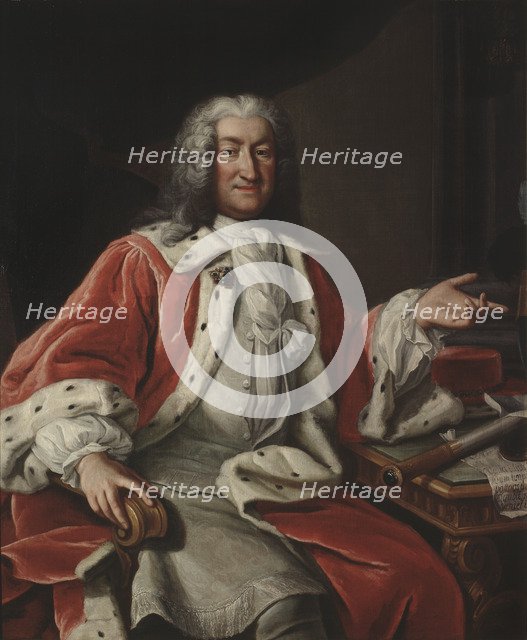 Portrait of Count Arvid Horn (1664-1742), .