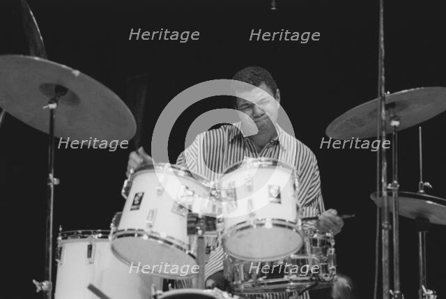 Jack DeJohnette, Queen Elizabeth Hall, London, 1989. Creator: Brian Foskett.