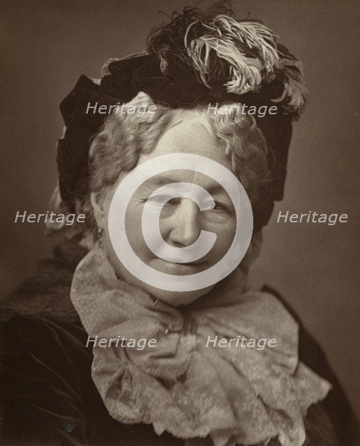 Mary Anne Stirling, British actress, 1883. Artist: Unknown