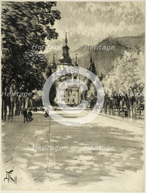 Saint Ildefonso, c. 1903. Creator: Joseph J Pennell.