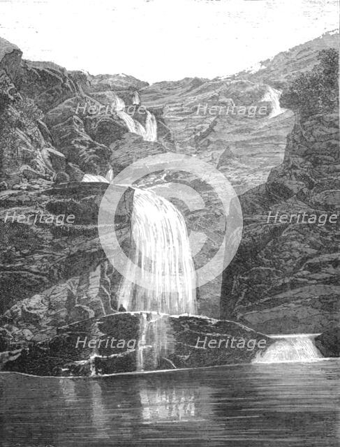 'The Ba Falls, in Lebris Bay; Some Account of New Caledonia', 1875. Creator: Unknown.