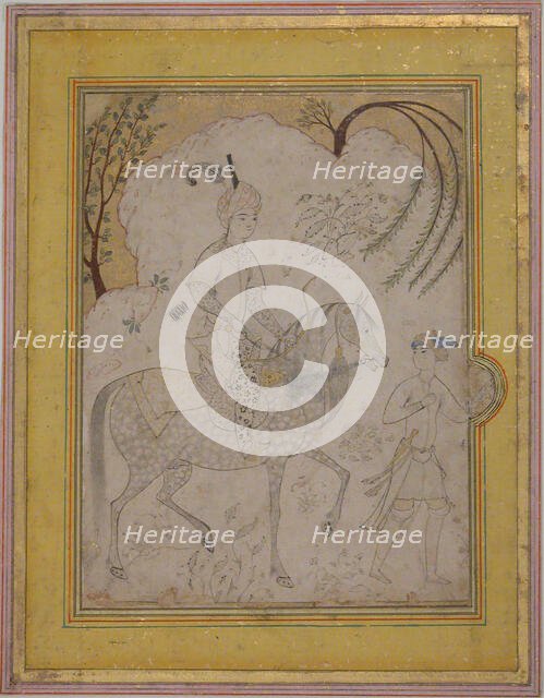 Prince and Groom, mid-16th century style. Creator: Unknown.