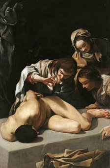 Saint Sebastian Tended by the Pious Women, 1615. Creator: Schedone (Schidone), Bartolomeo (1570-1615).