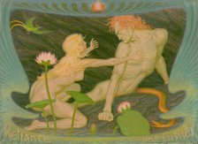 Heliante and Lucifer, 1933. Creator: Fidus (1868-1948).