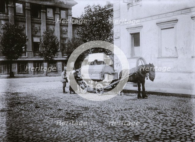 The New Basmannaya street in Moscow, 1920s.