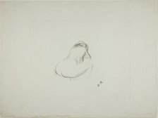 Study of a Nude Woman, from Behind, n.d. Creator: Jean Louis Forain.