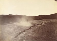 Fissure Vent at Steamboat Springs, Nevada, 1867. Creator: Tim O'Sullivan.